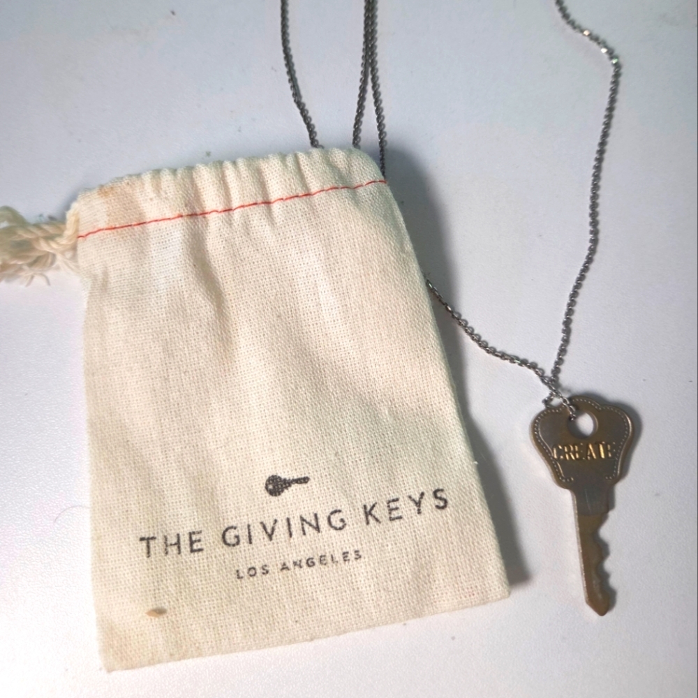 The Giving Keys Gold Key Necklace
